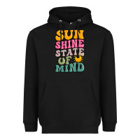 Black sun shine state of mind Heavyweight Hoodie - JahusDesignShop