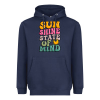 Navy sun shine state of mind Heavyweight Hoodie - JahusDesignShop