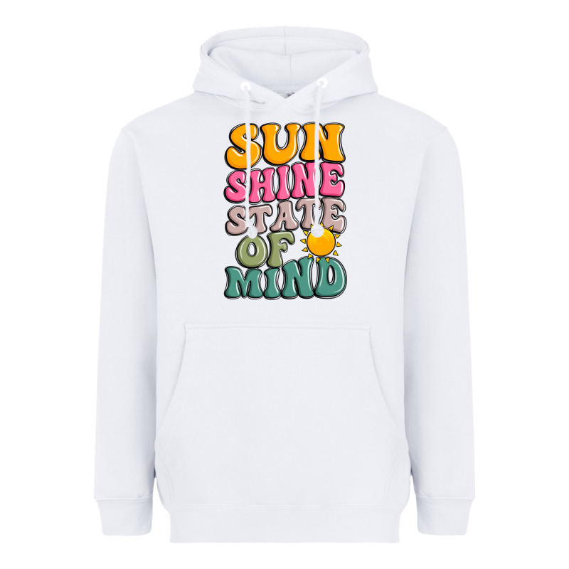 Sun Shine State Of Mind Heavyweight Hoodie by JahusDesignShop | Teevron