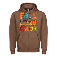 Chestnut fall is my favorite color Zipper Hoodie - Zillion Design Studio