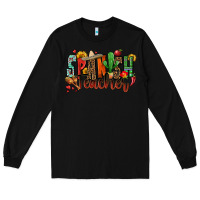 Black spanish teacher Long Sleeve Tee - Zillion Design Studio