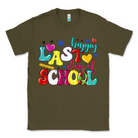 Army Green happy last day of school Classic Tee - texasbilliewilder