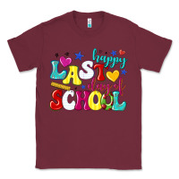 Burgundy happy last day of school Classic Tee - texasbilliewilder