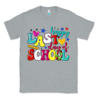 Heather Grey happy last day of school Classic Tee - texasbilliewilder