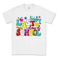 White happy last day of school Classic Tee - texasbilliewilder