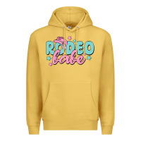 Antique Gold rodeo babe Premium Hoodie - MaliasSmallBusiness