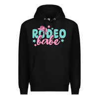 Black rodeo babe Premium Hoodie - MaliasSmallBusiness
