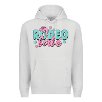 Dove Grey rodeo babe Premium Hoodie - MaliasSmallBusiness