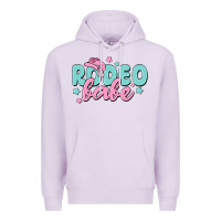 Lilac rodeo babe Premium Hoodie - MaliasSmallBusiness