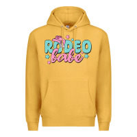 Mustard rodeo babe Premium Hoodie - MaliasSmallBusiness