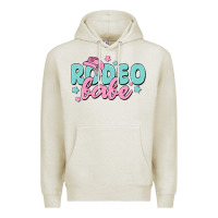 Oatmeal Heather rodeo babe Premium Hoodie - MaliasSmallBusiness