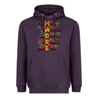 Plum ella es mamá Heavyweight Hoodie - JahusDesignShop