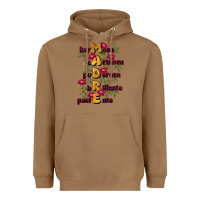Toasted Coconut ella es mamá Heavyweight Hoodie - JahusDesignShop