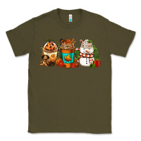 Army Green Halloween thanksgiving christmas coffee cups Classic Tee - FaDigitalArtStudio