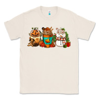 Natural Halloween thanksgiving christmas coffee cups Classic Tee - FaDigitalArtStudio