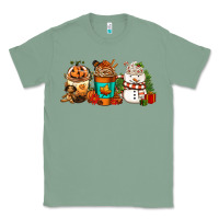 Sage Halloween thanksgiving christmas coffee cups Classic Tee - FaDigitalArtStudio