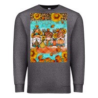 Charcoal Heather Fall gnomes Premium Sweatshirt - Artiststas