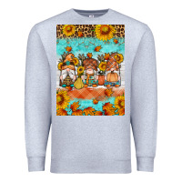 Heather Grey Fall gnomes Premium Sweatshirt - Artiststas
