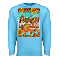 Ocean Blue Fall gnomes Premium Sweatshirt - Artiststas