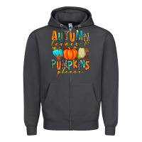 Smoke autumn leaves and pumpkins please Zipper Hoodie - Zillion Design Studio