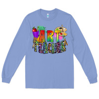Colony Blue art teacher Long Sleeve Tee - Zillion Design Studio