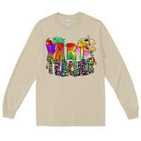 Mushroom art teacher Long Sleeve Tee - Zillion Design Studio
