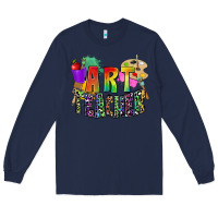 Navy art teacher Long Sleeve Tee - Zillion Design Studio