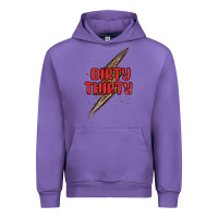 Tulip dirty thirty lightning bolt Urban Hoodie - MaliasSmallBusiness