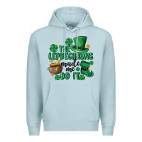 Blue Mist the leprechauns made me do it Premium Hoodie - MaliasSmallBusiness