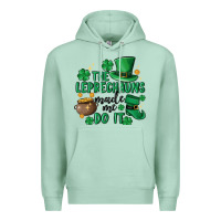 Seafoam the leprechauns made me do it Premium Hoodie - MaliasSmallBusiness