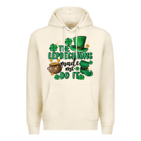 Tofu the leprechauns made me do it Premium Hoodie - MaliasSmallBusiness