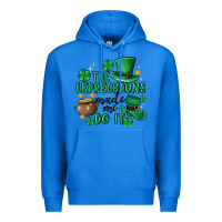 True Royal the leprechauns made me do it Premium Hoodie - MaliasSmallBusiness