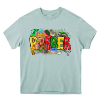 Arona barber Heavy Core Tee - CowhideDigitalArt