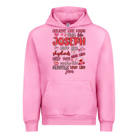 Fuchsia Pink believe like mary trust like joseph valentine s da Urban Hoodie - MaliasSmallBusiness