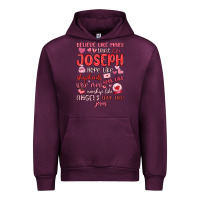 Mauve Wine believe like mary trust like joseph valentine s da Urban Hoodie - MaliasSmallBusiness