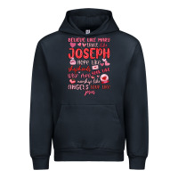 Navy believe like mary trust like joseph valentine s da Urban Hoodie - MaliasSmallBusiness