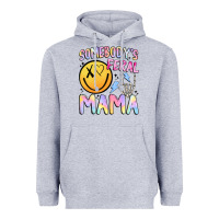 Heather Grey somebody's feral mama Heavyweight Hoodie - JahusDesignShop