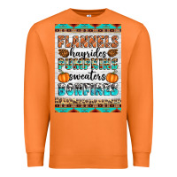 Carrot Flannels Hayrides Pumpkins Sweaters Bonfires Premium Sweatshirt - Artiststas