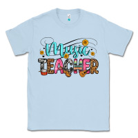 Dusty Blue music teacher Classic Tee - Zillion Design Studio