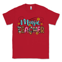 Red music teacher Classic Tee - Zillion Design Studio