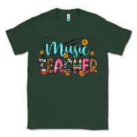 Sports Green music teacher Classic Tee - Zillion Design Studio