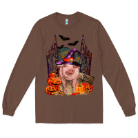 Chestnut Pig halloween Long Sleeve Tee - RanaPortraitStore