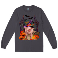 Smoke Pig halloween Long Sleeve Tee - RanaPortraitStore
