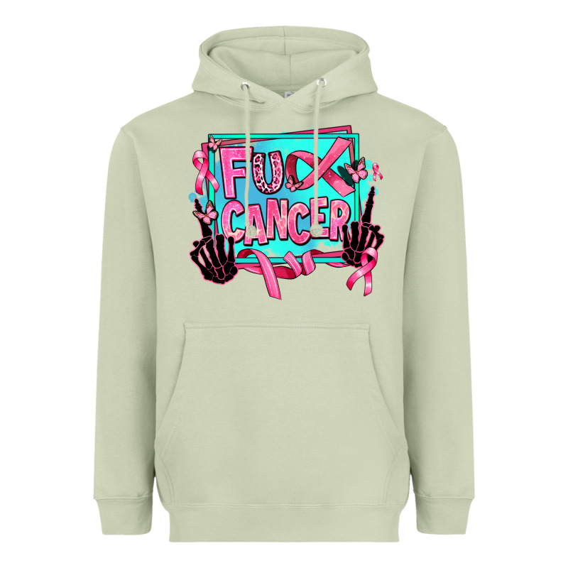 Fuck Cancer Heavyweight Hoodie by AdoDesignShop | Teevron