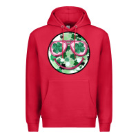 Cardinal st patrick's smiley Premium Hoodie - MaliasSmallBusiness