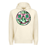 Sandshell st patrick's smiley Premium Hoodie - MaliasSmallBusiness