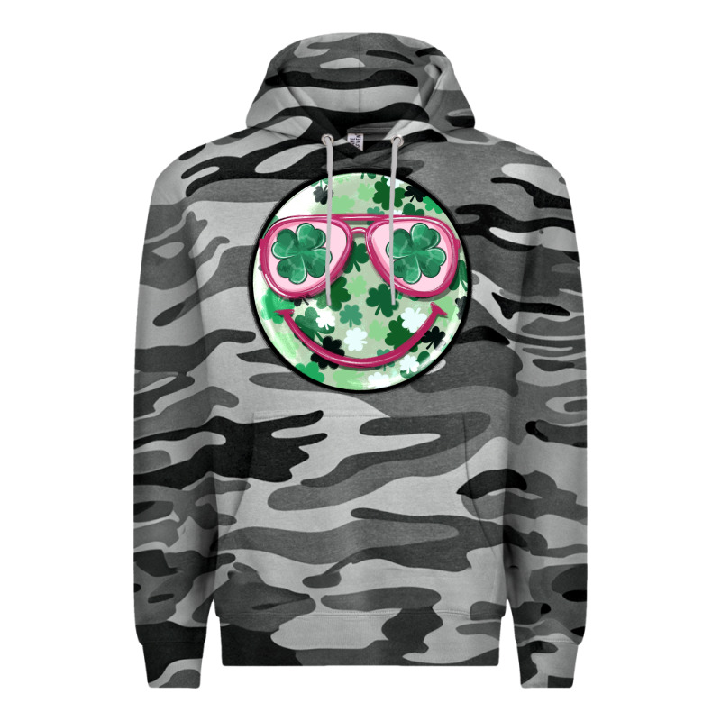 St Patrick's Smiley Premium Hoodie by MaliasSmallBusiness | Teevron