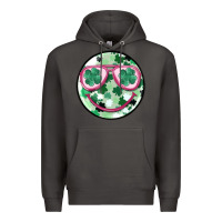 Smoke st patrick's smiley Premium Hoodie - MaliasSmallBusiness