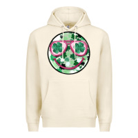 Tofu st patrick's smiley Premium Hoodie - MaliasSmallBusiness