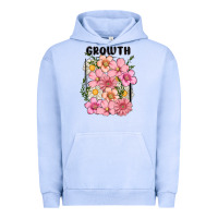 Pigment Grape Ice growth flower Urban Hoodie - MaliasSmallBusiness